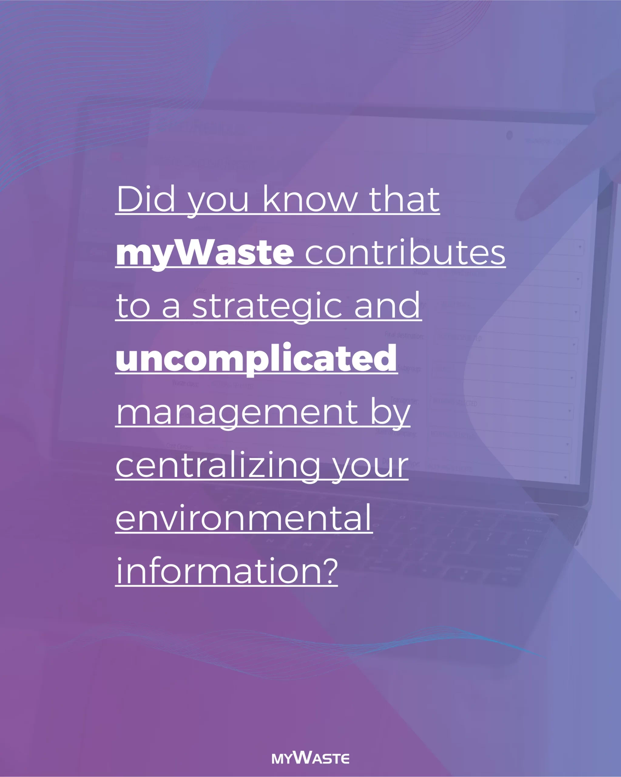 myWaste Contributes to Centralizing Your Environmental Information